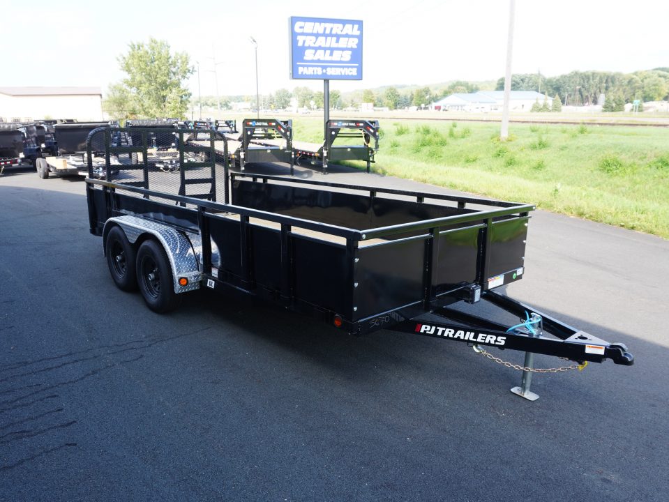 New 2027 PJ Trailers UL 83"x16ft Utility Trailer
