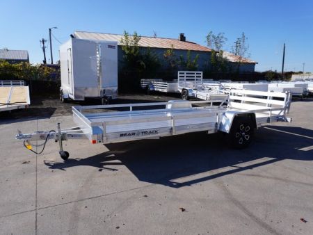 New 2026 Bear Track 80 x15ft Aluminum Utility Trailer