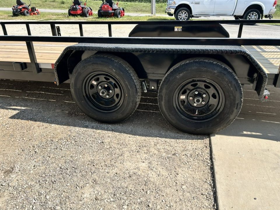 New 2027 H&H Trailers 82"X20' Rail Side 7k gvwr Utility Trailer