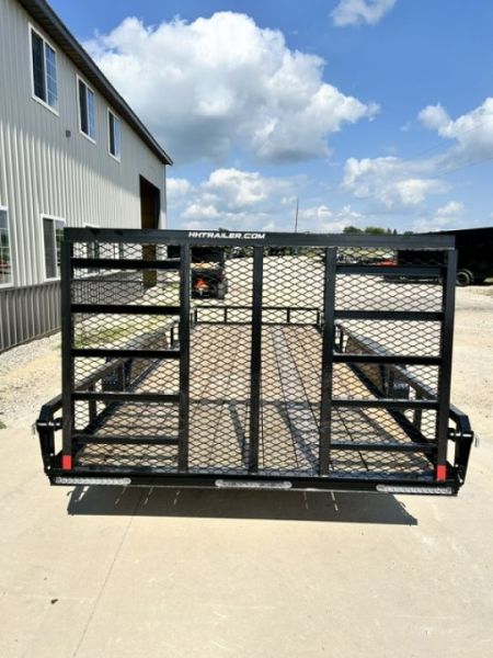 New 2027 H&H Trailers 82"X20' Rail Side 7k gvwr Utility Trailer
