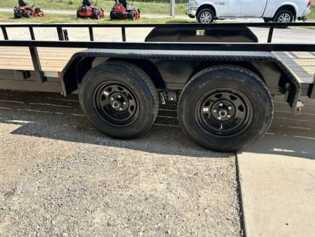 New 2027 H&H Trailers 82"X20' Rail Side 7k gvwr Utility Trailer