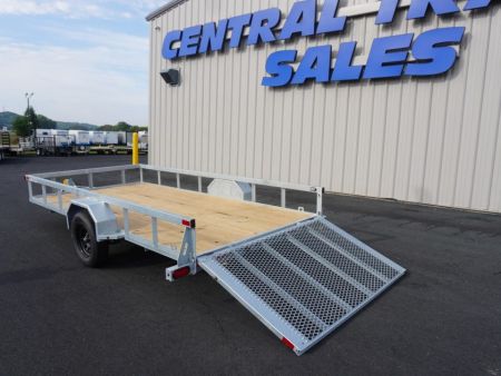 New 2026 Drive Trailers 7x14ft Galvanized Utility Trailer