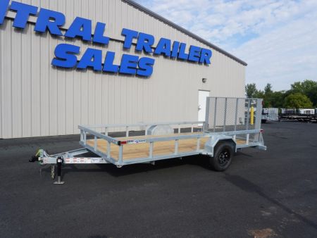 New 2026 Drive Trailers 7x14ft Galvanized Utility Trailer