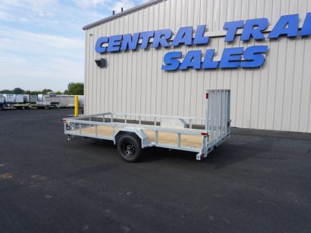 New 2026 Drive Trailers 7x14ft Galvanized Utility Trailer