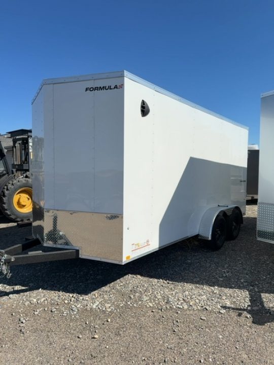 New 2027 Formula Trailers 7X16 TRAVERSE FLAT TOP V-NOSE 7K