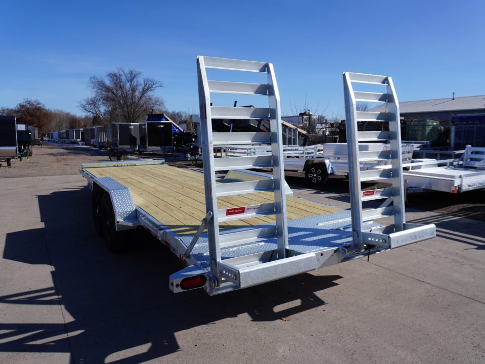 New 2027 Drive Trailers 82"X24' Galvanized Equipment Trailer