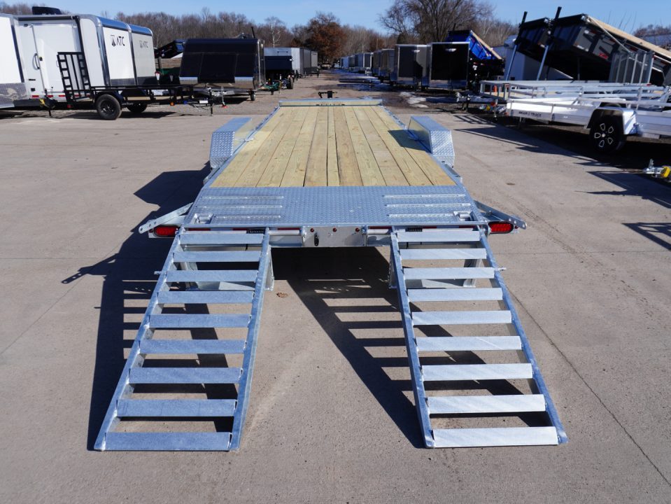 New 2027 Drive Trailers 82"X24' Galvanized Equipment Trailer