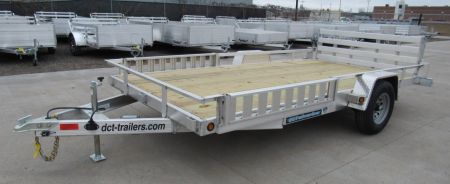 New 2026 DCT 83 x14ft Aluminum Utility Trailer