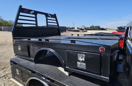 Used Hughes Heavy Duty 7x8'6' Skirted 4 Box Truck Bed