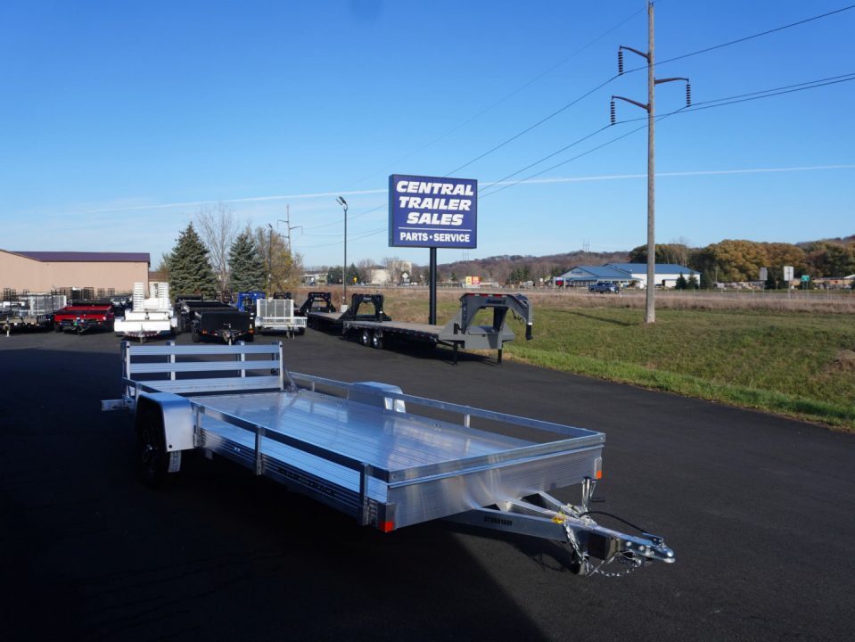 New 2026 Bear Track 80'x15ft Aluminum Utility Trailer