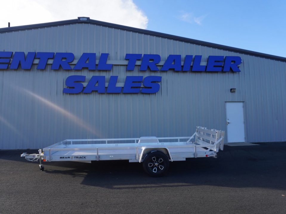 New 2026 Bear Track 80'x15ft Aluminum Utility Trailer