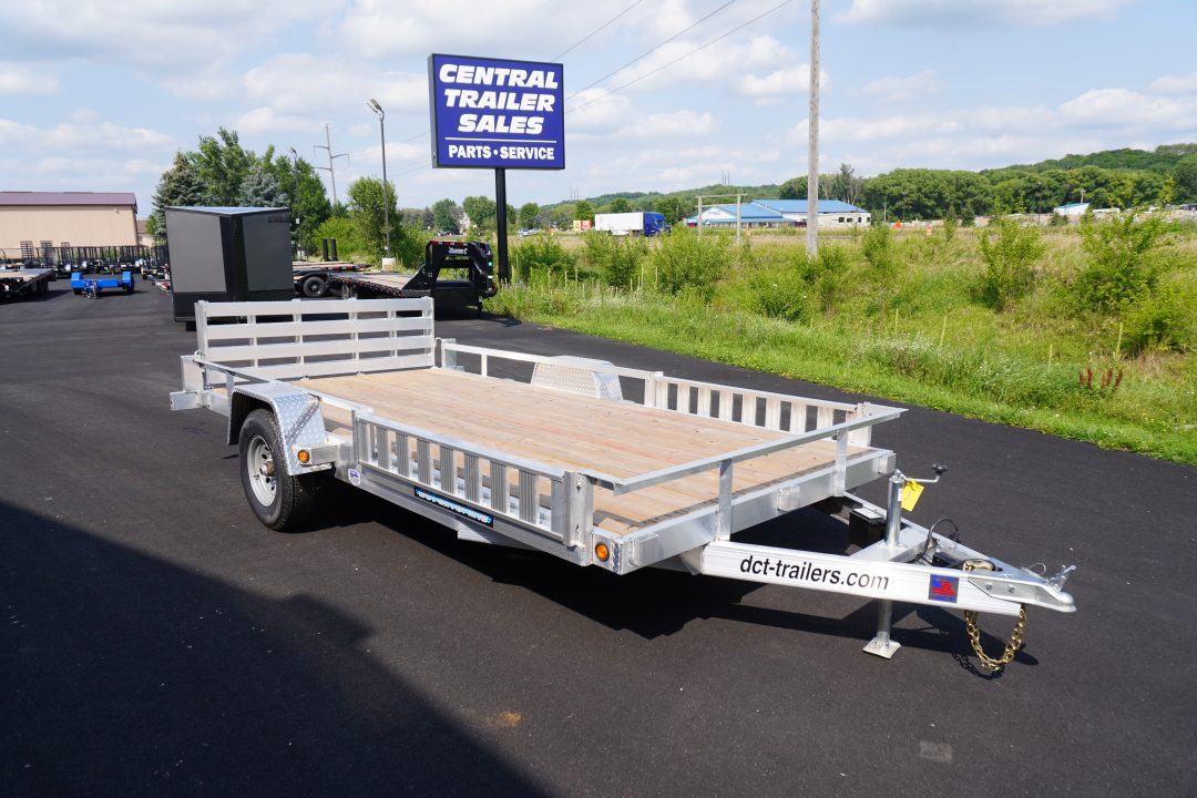 New 2026 DCT 83"x14ft Aluminum Utility Trailer
