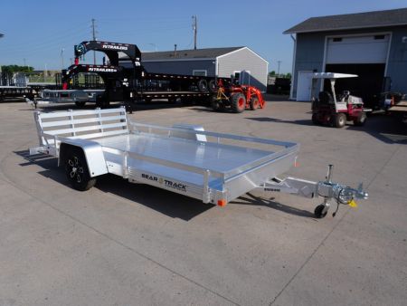 New 2026 Bear Track 76'x12ft Aluminum Utility Trailer
