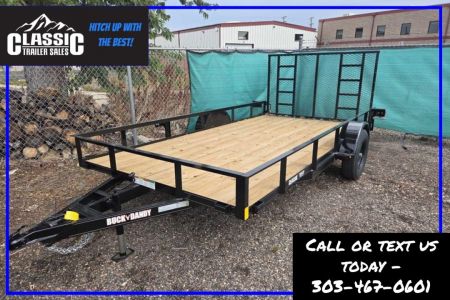 New 2027 Buck Dandy LB814 Utility Trailer