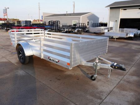 New 2027 Triton Trailers 6x12ft Aluminum Utility Trailer