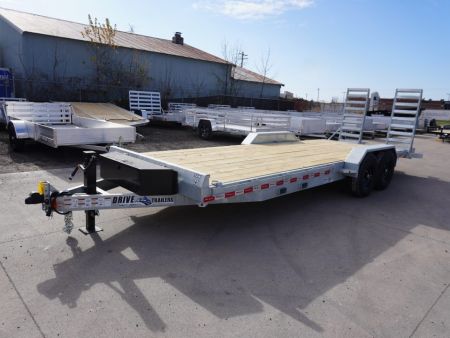 New 2027 Drive Trailers 82 X22ft Galvanized Equipment Trailer