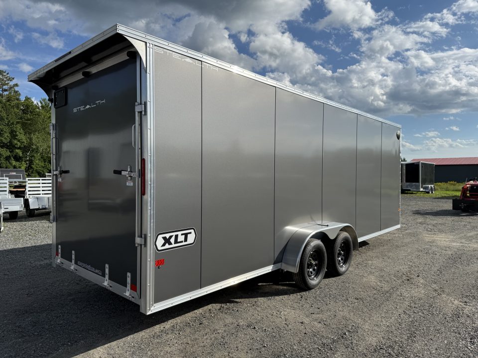 New 2027 ALCOM 7 X 22 STEALTH XLT PRO Snowmobile Trailer