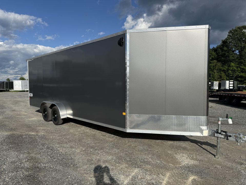 New 2027 ALCOM 7 X 22 STEALTH XLT PRO Snowmobile Trailer