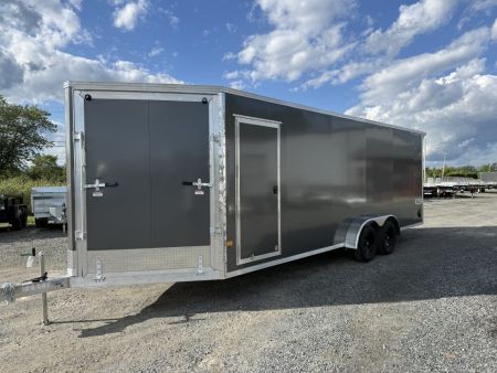 New 2027 ALCOM 7 X 22 STEALTH XLT PRO Snowmobile Trailer