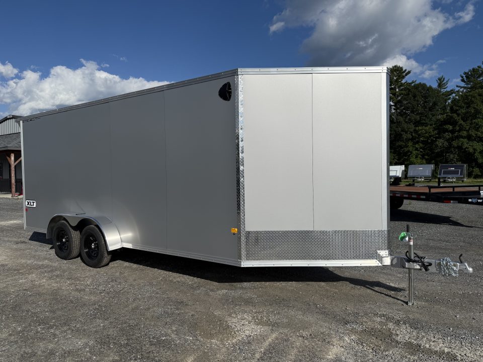 New 2027 ALCOM 7 X 18 STEALTH XLT PRO Snowmobile Trailer