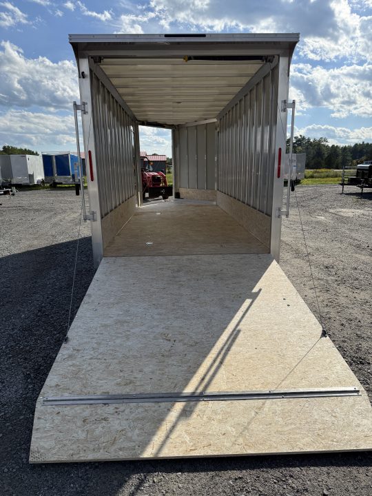New 2027 ALCOM 7 X 18 STEALTH XLT PRO Snowmobile Trailer