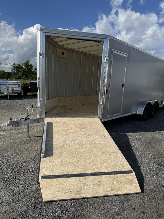 New 2027 ALCOM 7 X 18 STEALTH XLT PRO Snowmobile Trailer