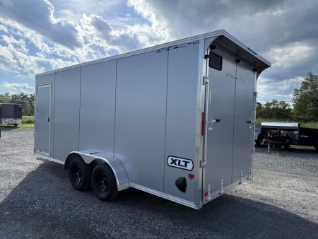 New 2027 ALCOM 7 X 18 STEALTH XLT PRO Snowmobile Trailer