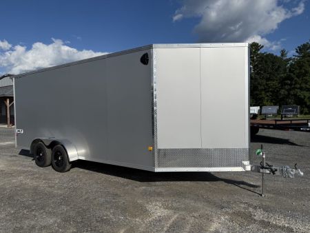 New 2027 ALCOM 7 X 18 STEALTH XLT PRO Snowmobile Trailer