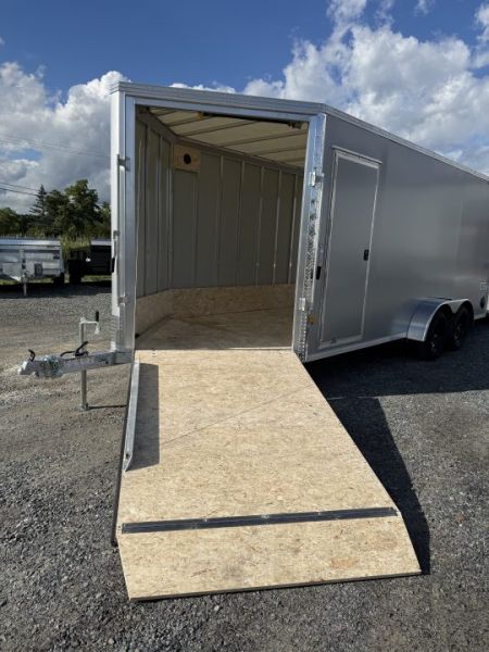 New 2027 ALCOM 7 X 18 STEALTH XLT PRO Snowmobile Trailer