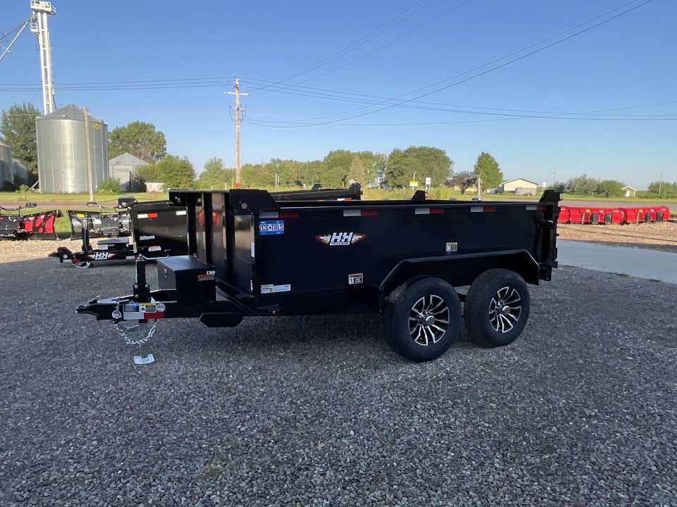 New 2027 H&H Trailers H-UD7610-100 Dump Trailer