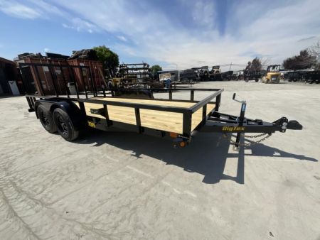 New 2027 Big Tex Trailers 70PI-16R1A-4P-BRK2 7FT X 16FT 7K GVW Utility Trailer