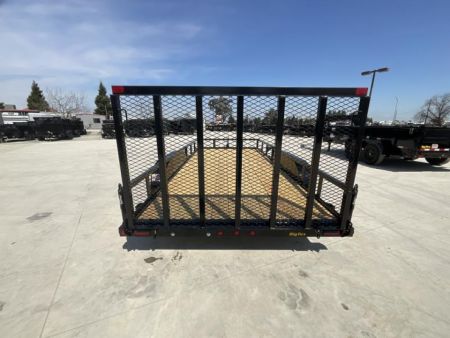 New 2027 Big Tex Trailers 70PI-16R1A-4P-BRK2 7FT X 16FT 7K GVW Utility Trailer