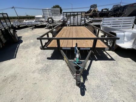 New 2027 Big Tex Trailers 70PI-16R1A-4P-BRK2 7FT X 16FT 7K GVW Utility Trailer