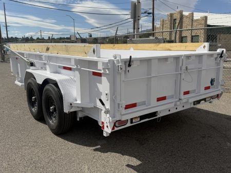 New 2027 Diamond C LPT 14' - 15.5K Telescopic Dump Trailer
