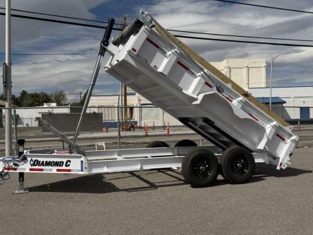 New 2027 Diamond C LPT 14' - 15.5K Telescopic Dump Trailer