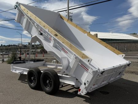 New 2027 Diamond C LPT 14' - 15.5K Telescopic Dump Trailer