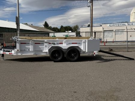 New 2027 Diamond C LPT 14' - 15.5K Telescopic Dump Trailer