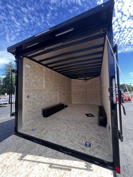 New 2027 US Cargo 8.5X16+ 2ft V-Nose /.080 Polycore / I-Beam Frame / 7' 6" interior/ Blackout Package - 7000GVW