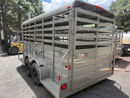 New 2026 W-W Trailer 6X16 All around Stock / Stock Combo Trailer