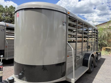 New 2026 W-W Trailer 6X16 All around Stock / Stock Combo Trailer