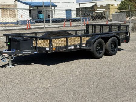 New 2027 Diamond C GTU 83 x14' - 7K UTV Utility Trailer