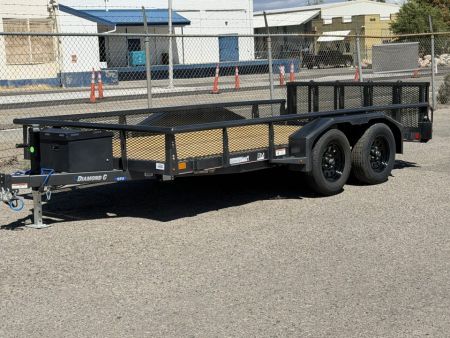 New 2027 Diamond C GTU 83"x14' - 7K UTV Utility Trailer