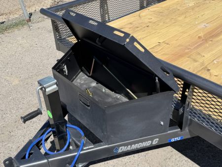 New 2027 Diamond C GTU 83"x14' - 7K UTV Utility Trailer