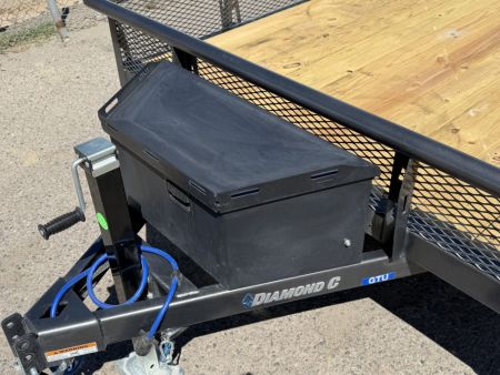 New 2027 Diamond C GTU 83"x14' - 7K UTV Utility Trailer