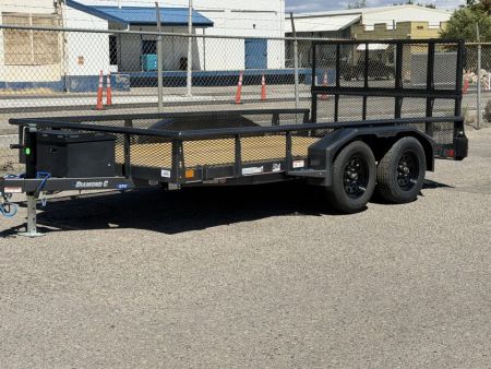 New 2027 Diamond C GTU 83"x14' - 7K UTV Utility Trailer