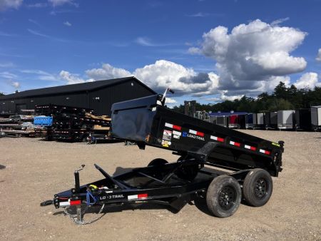 New 2027 LOAD TRAIL 6X10-DE Dump Trailer/ I BEAM Frame/ Ramps & Tarp kit / Spreader Gate- 7000gvw