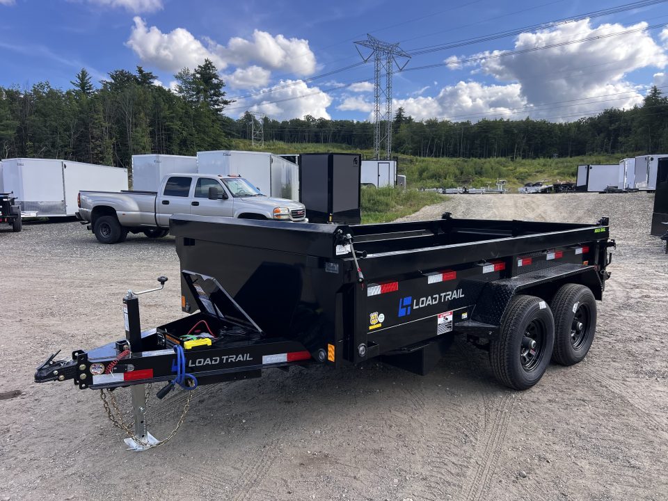 New 2027 LOAD TRAIL 6X12-DE Dump Trailer/ I BEAM Frame/ Ramps & Tarp kit / Spreader Gate- 9990gvw