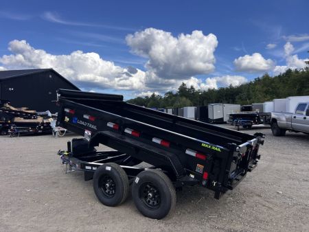 New 2027 LOAD TRAIL 6X12-DE Dump Trailer/ I BEAM Frame/ Ramps & Tarp kit / Spreader Gate- 9990gvw
