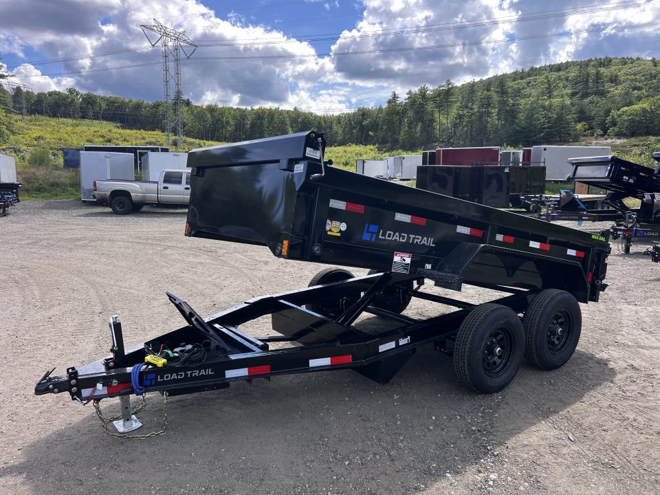 New 2027 LOAD TRAIL 6X12-DE Dump Trailer/ I BEAM Frame/ Ramps & Tarp kit / Spreader Gate- 9990gvw