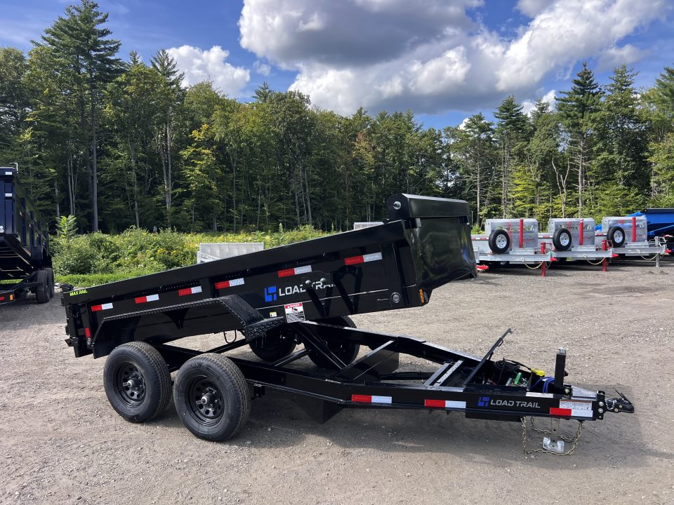 New 2027 LOAD TRAIL 6X12-DE Dump Trailer/ I BEAM Frame/ Ramps & Tarp kit / Spreader Gate- 9990gvw